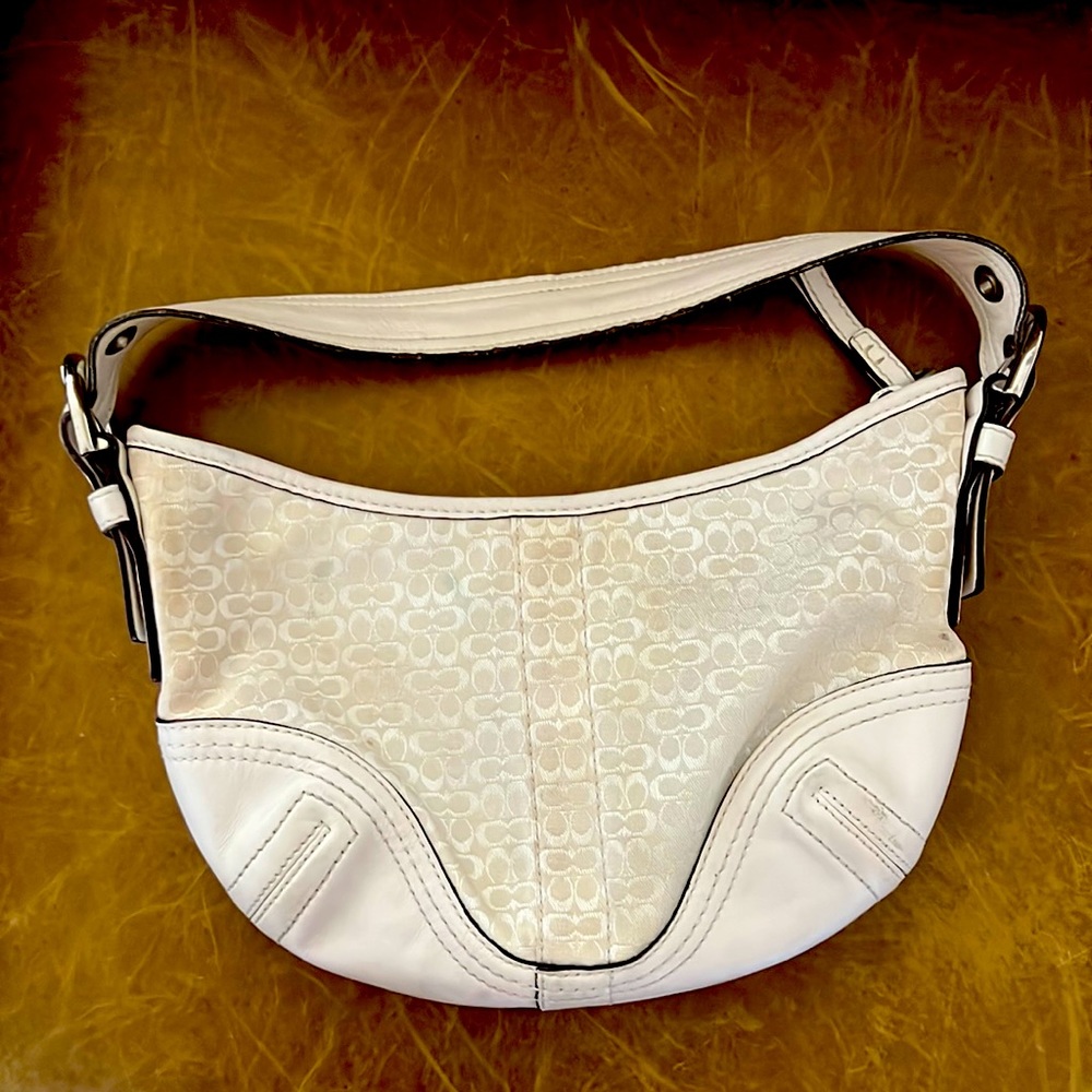 Cute Coach shoulder bag.